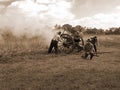 Civil War Cannon Firing